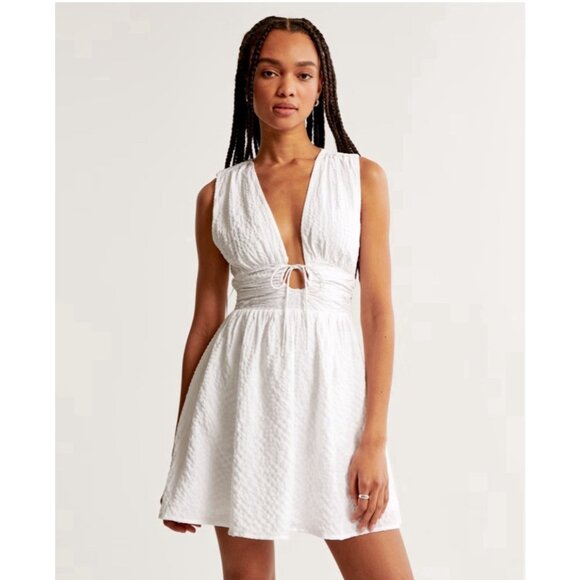 Abercrombie & Fitch Dresses & Skirts - NWT Abercrombie & Fitch Women’s Babydoll Dress Medium PETITE Prairie Cottagecore